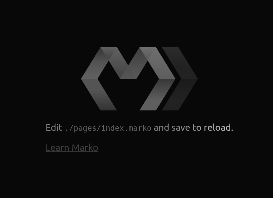 Landing page